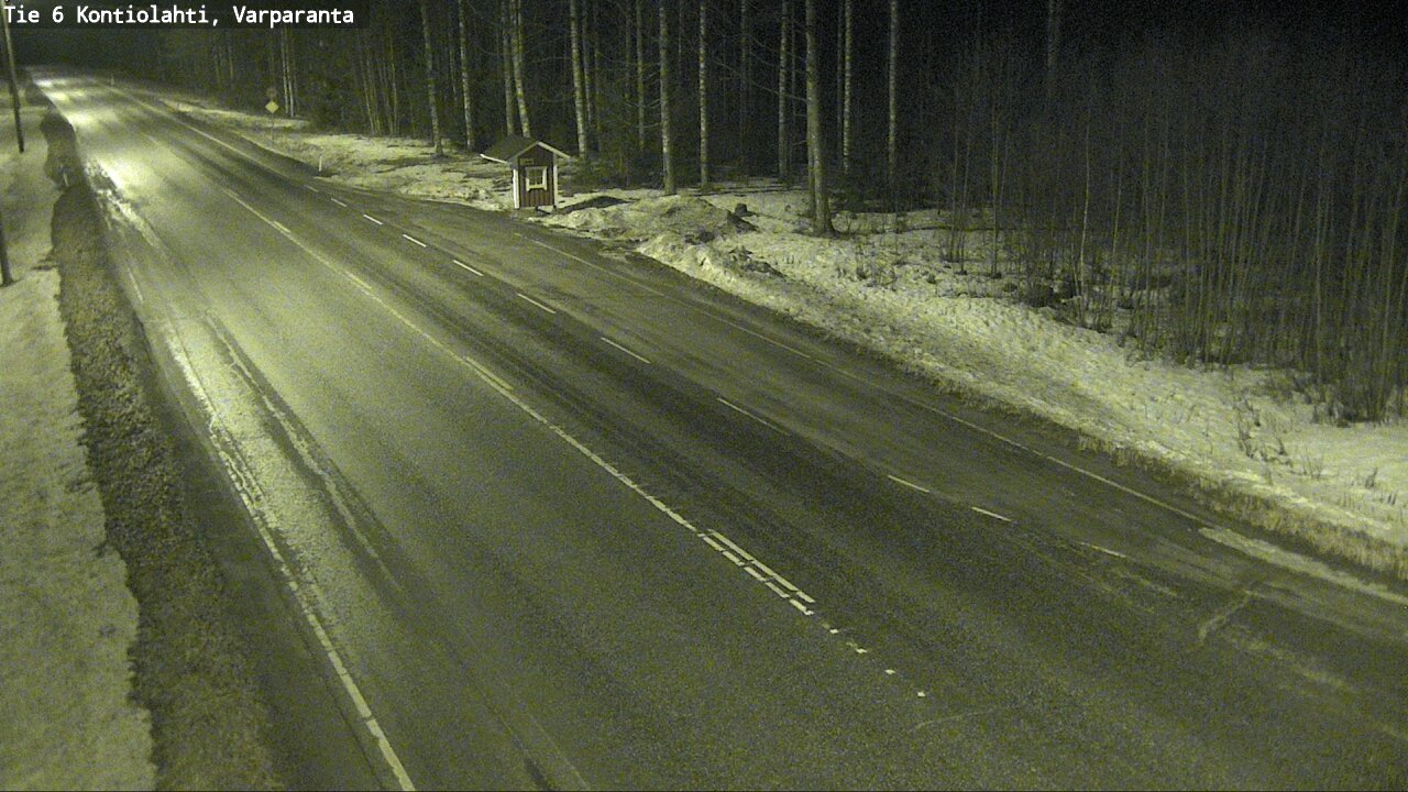 Kelikamerat Kuva Tie 6 Kontiolahti, Varpara, Kontiolahti, Pohjois-Karjala