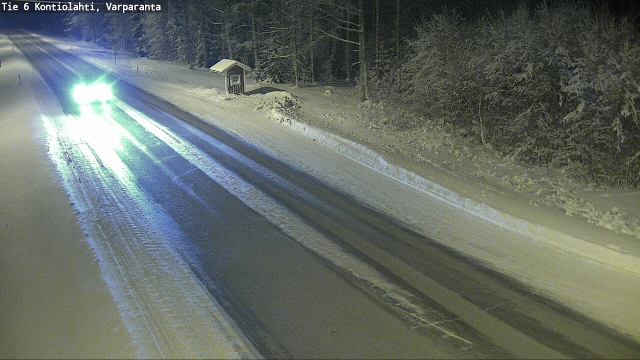 Kelikamerat Kuva Tie 6 Kontiolahti, Varpara, Kontiolahti, Pohjois-Karjala