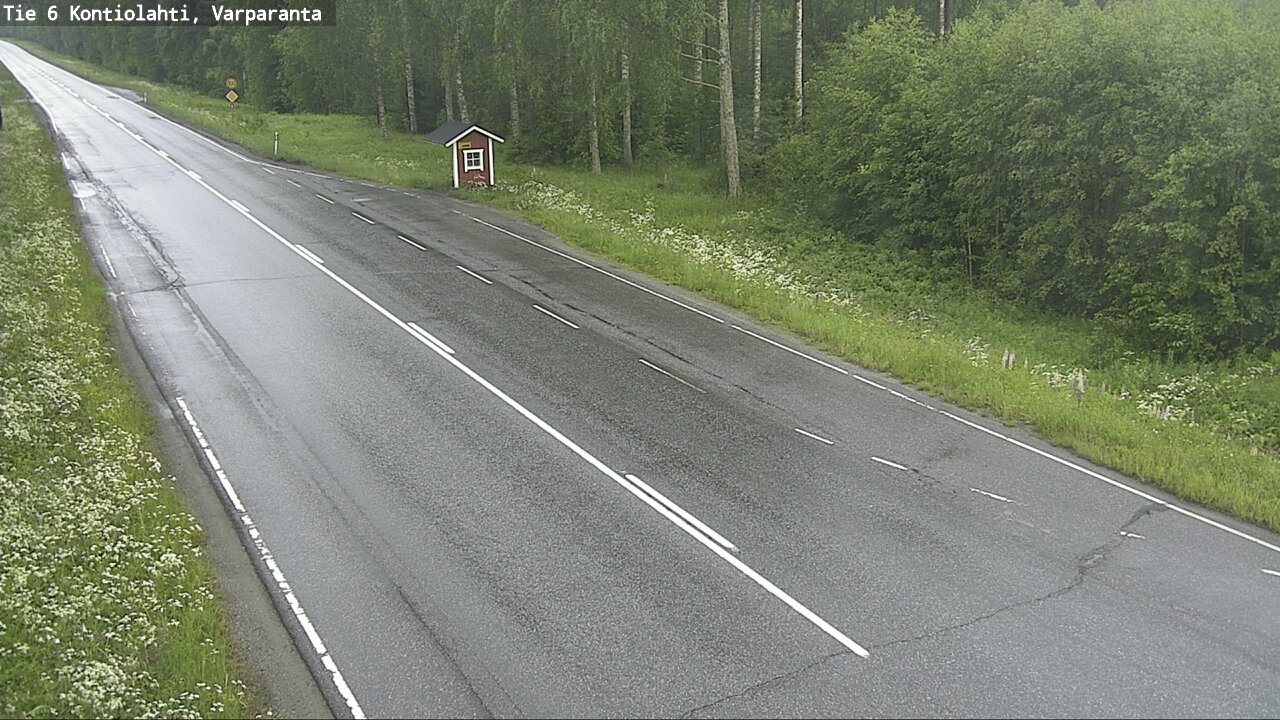 Kelikamerat Kuva Tie 6 Kontiolahti, Varpara, Kontiolahti, Pohjois-Karjala