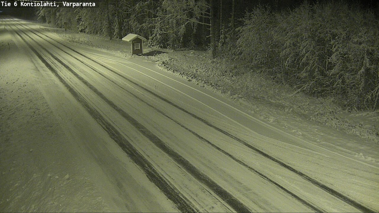 Kelikamerat Kuva Tie 6 Kontiolahti, Varpara, Kontiolahti, Pohjois-Karjala