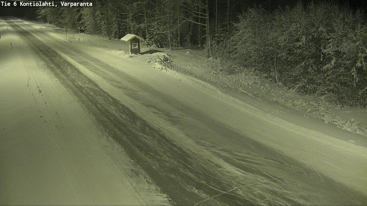 Kelikamerat Kuva Tie 6 Kontiolahti, Varpara, Kontiolahti, Pohjois-Karjala