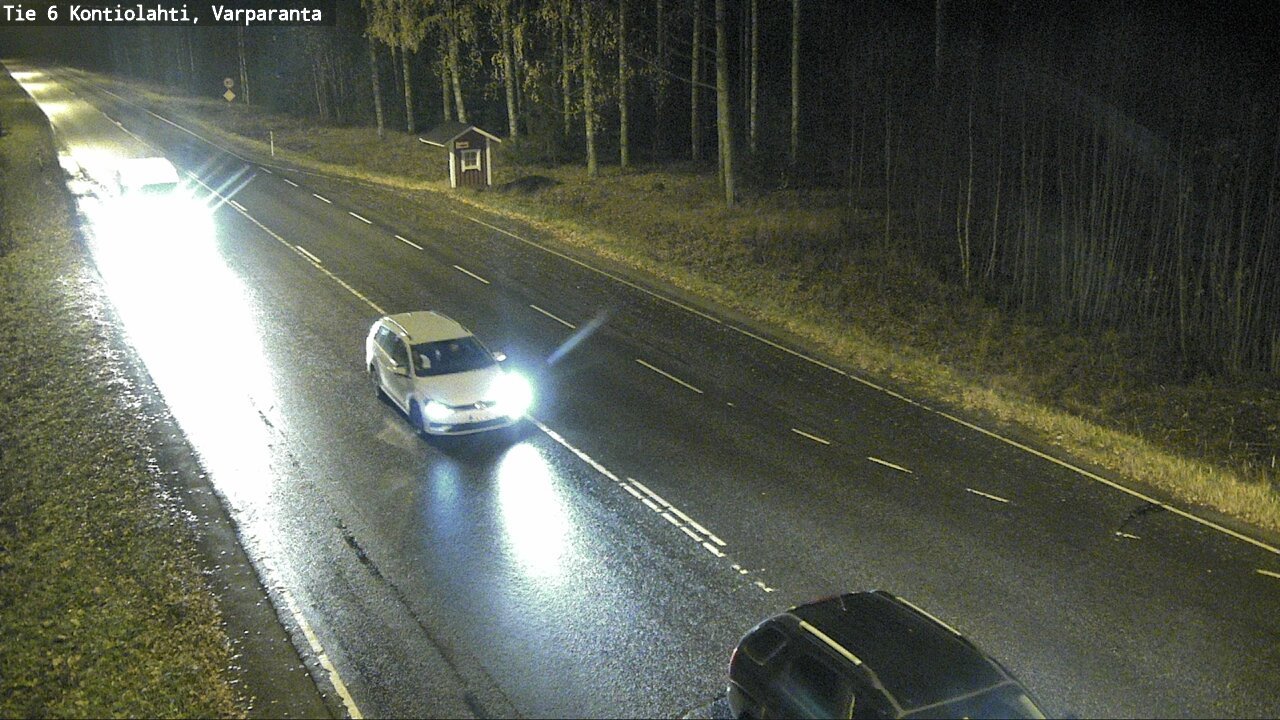 Kelikamerat Kuva Tie 6 Kontiolahti, Varpara, Kontiolahti, Pohjois-Karjala