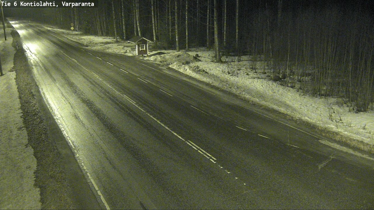 Kelikamerat Kuva Tie 6 Kontiolahti, Varpara, Kontiolahti, Pohjois-Karjala