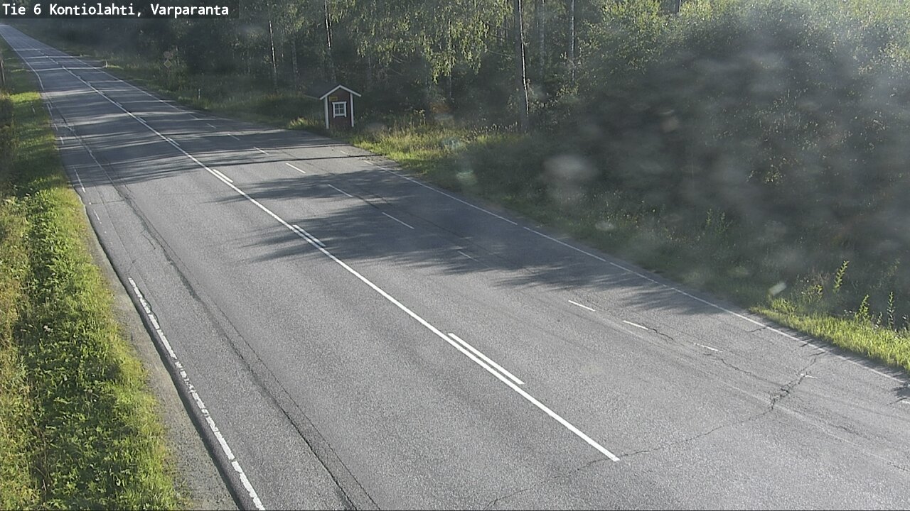 Weather Camera Image Road 6 Kontiolahti, Varparanta, Kontiolahti, Pohjois-Karjala