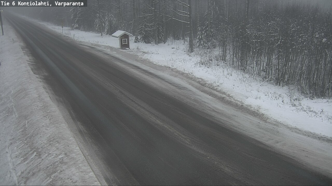 Weather Camera Image Road 6 Kontiolahti, Varparanta, Kontiolahti, Pohjois-Karjala