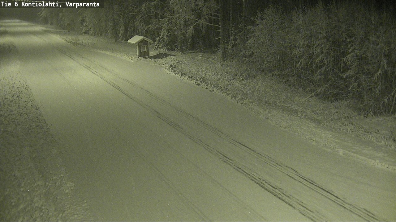 Kelikamerat Kuva Tie 6 Kontiolahti, Varpara, Kontiolahti, Pohjois-Karjala