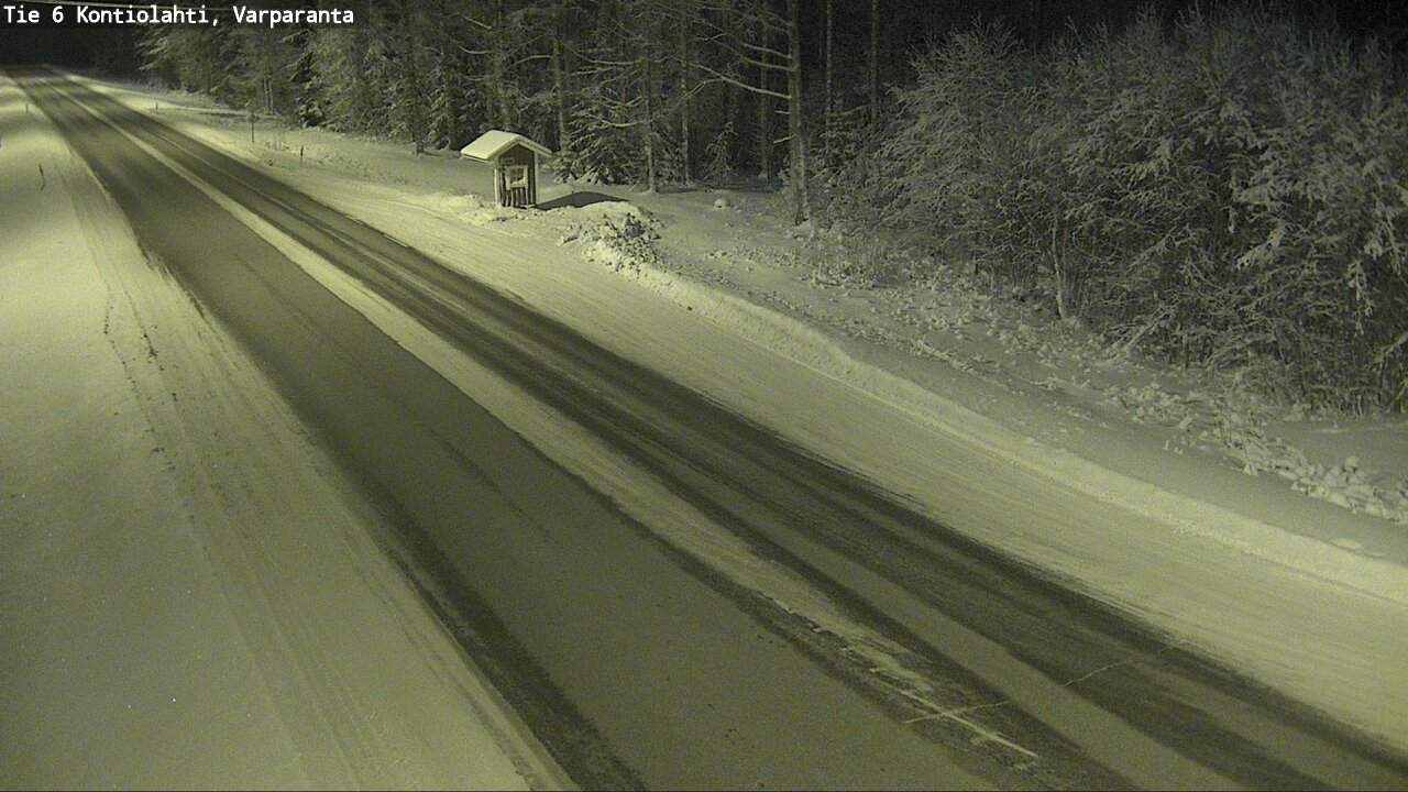 Kelikamerat Kuva Tie 6 Kontiolahti, Varpara, Kontiolahti, Pohjois-Karjala