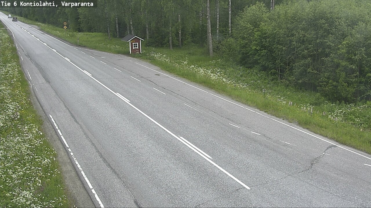 Kelikamerat Kuva Tie 6 Kontiolahti, Varpara, Kontiolahti, Pohjois-Karjala