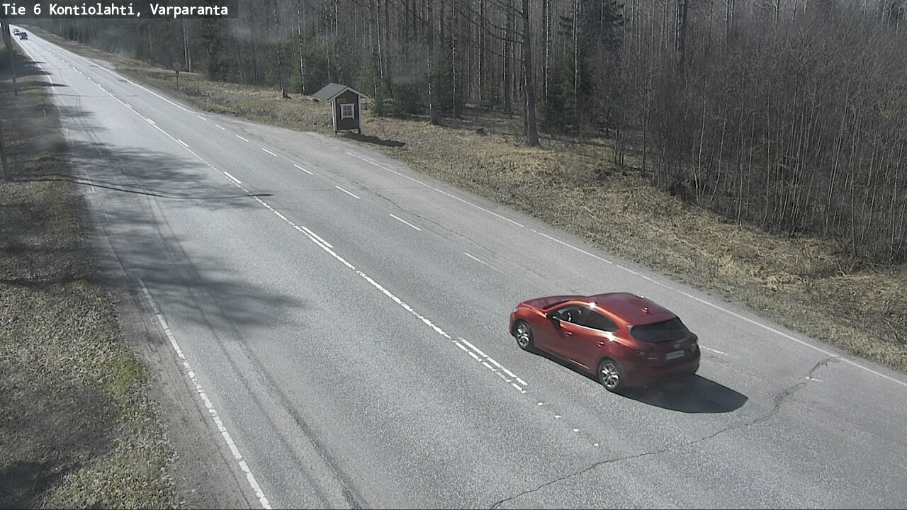 Weather Camera Image Road 6 Kontiolahti, Varparanta, Kontiolahti, Pohjois-Karjala