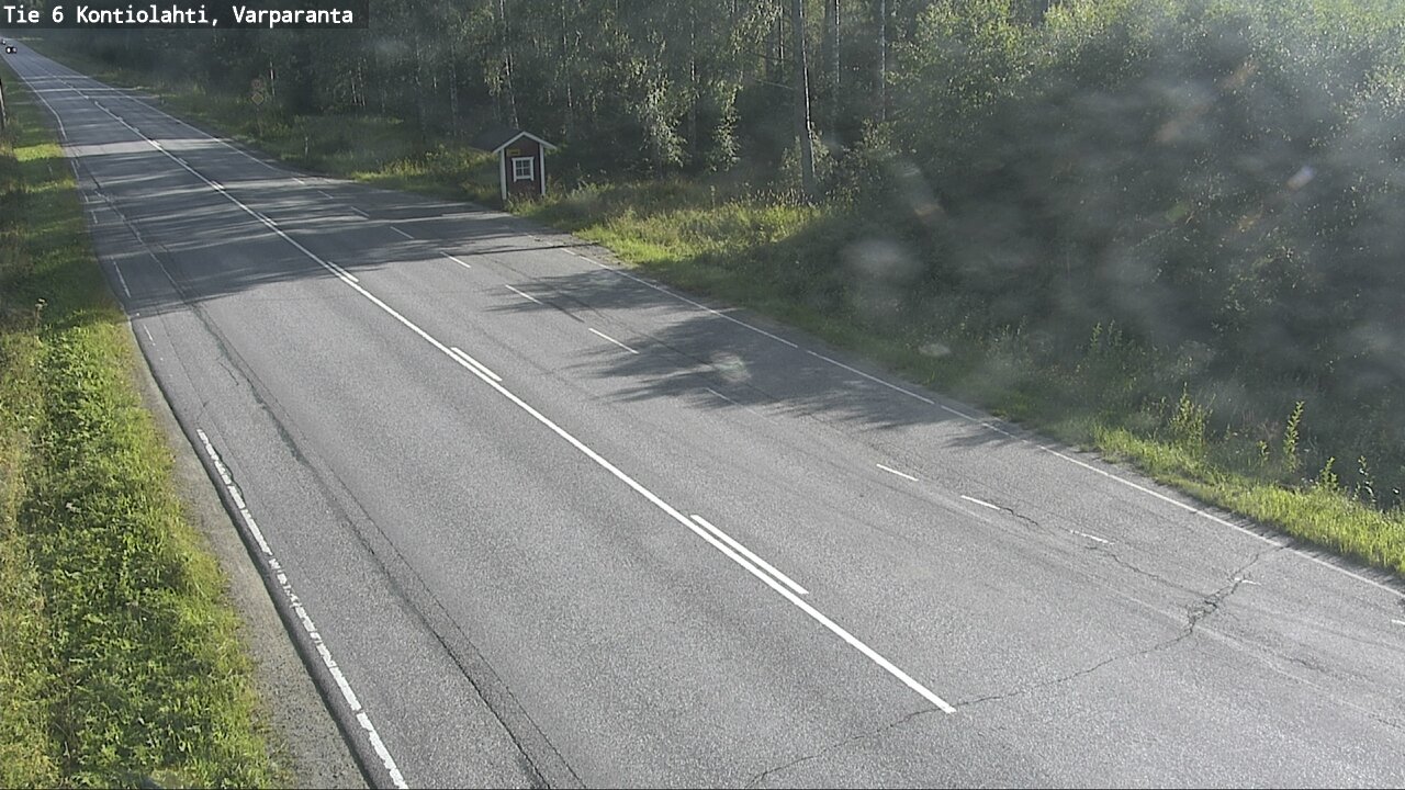 Weather Camera Image Road 6 Kontiolahti, Varparanta, Kontiolahti, Pohjois-Karjala