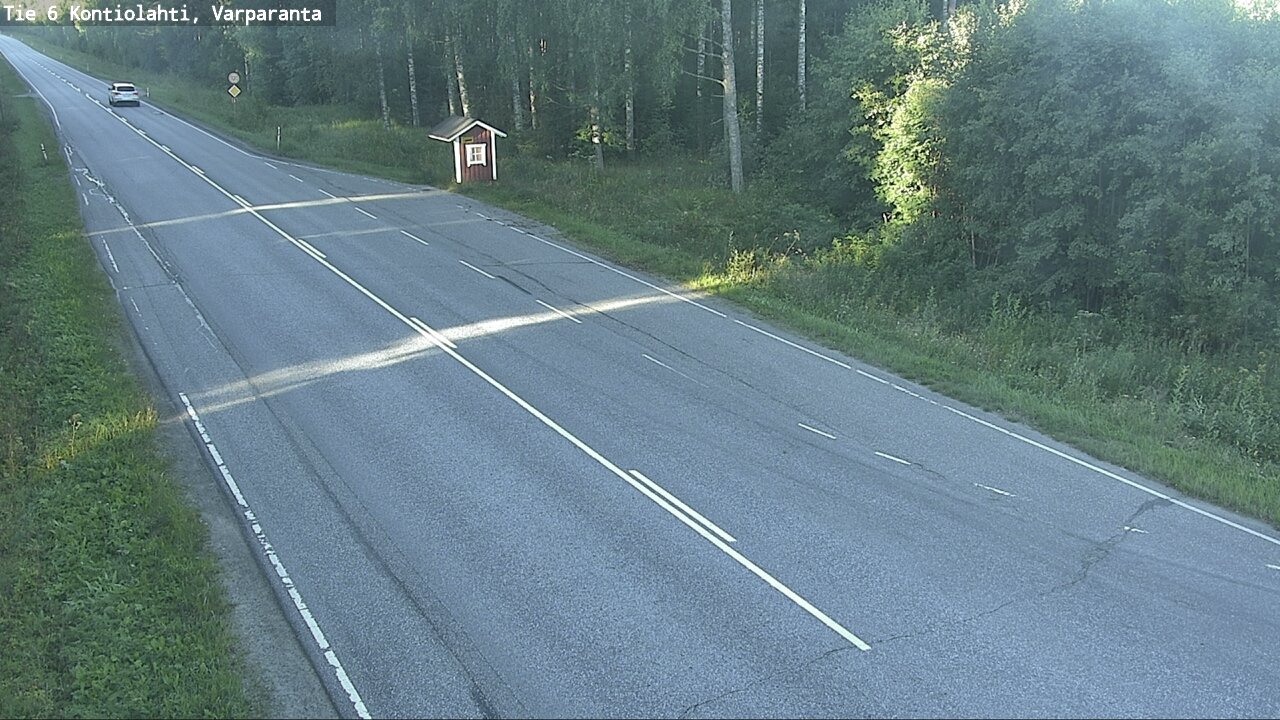 Kelikamerat Kuva Tie 6 Kontiolahti, Varpara, Kontiolahti, Pohjois-Karjala