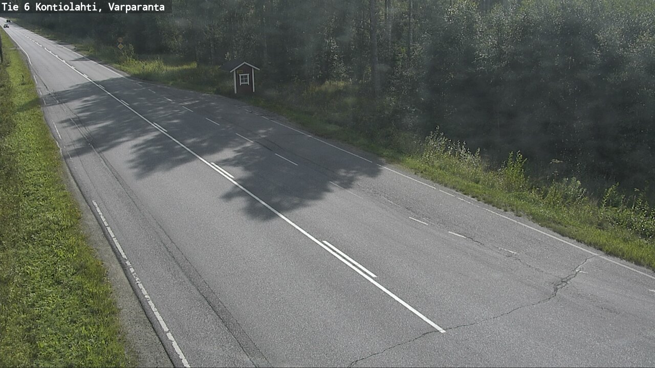 Weather Camera Image Road 6 Kontiolahti, Varparanta, Kontiolahti, Pohjois-Karjala