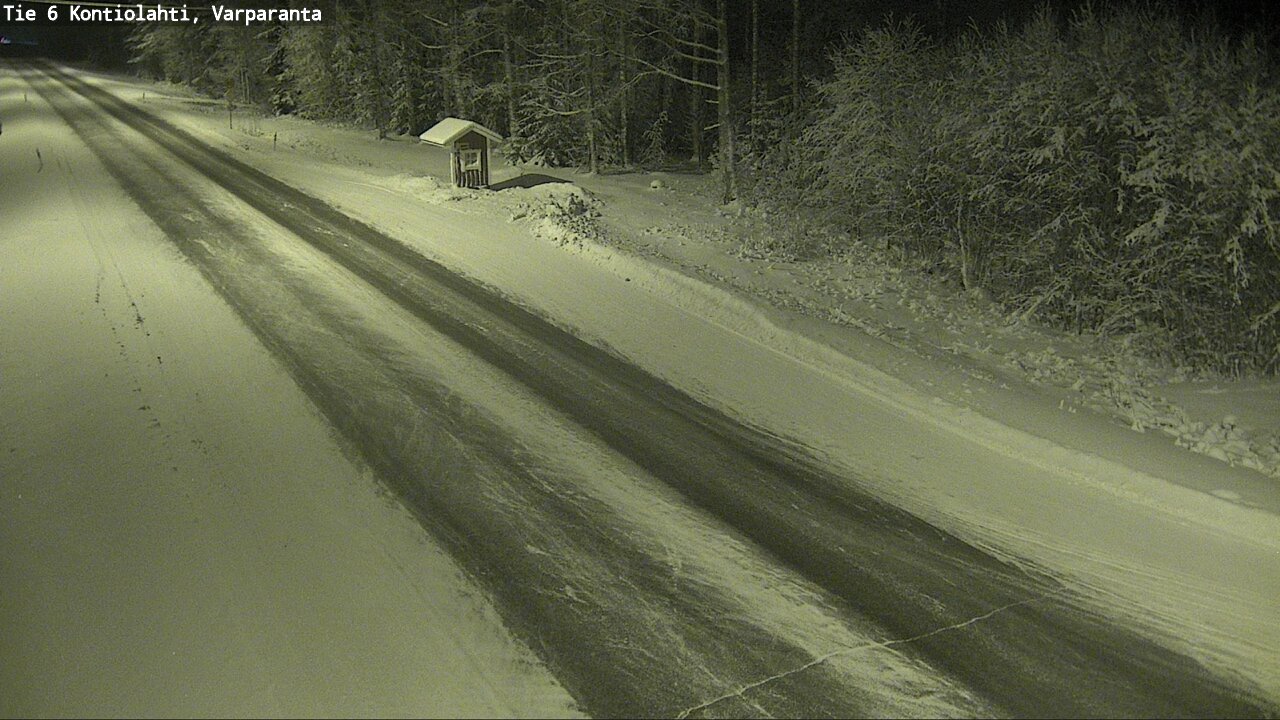 Kelikamerat Kuva Tie 6 Kontiolahti, Varpara, Kontiolahti, Pohjois-Karjala