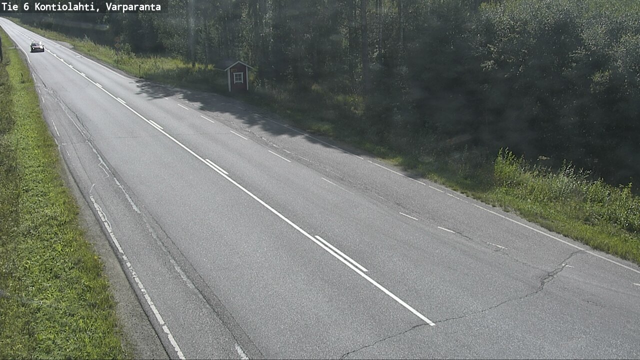 Weather Camera Image Road 6 Kontiolahti, Varparanta, Kontiolahti, Pohjois-Karjala