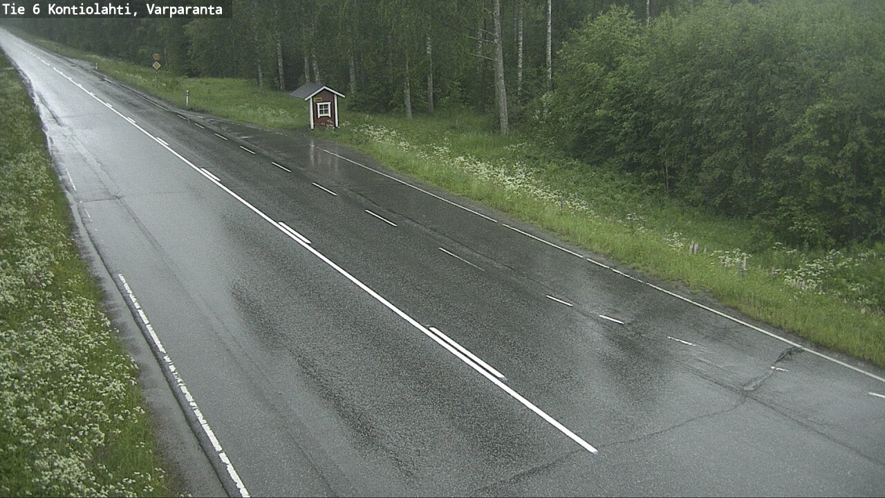 Kelikamerat Kuva Tie 6 Kontiolahti, Varpara, Kontiolahti, Pohjois-Karjala