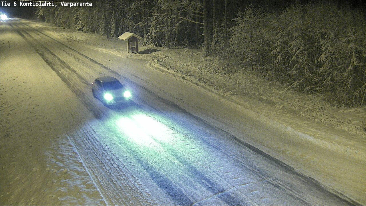 Kelikamerat Kuva Tie 6 Kontiolahti, Varpara, Kontiolahti, Pohjois-Karjala