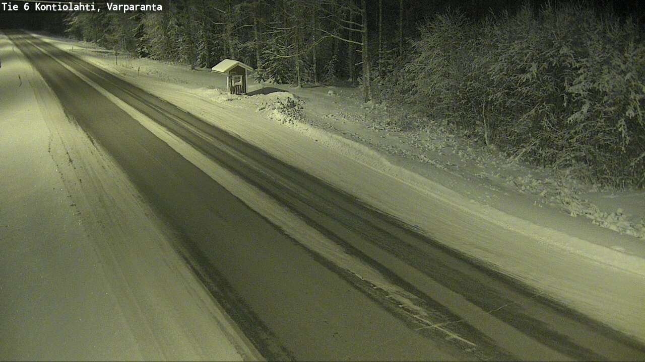 Kelikamerat Kuva Tie 6 Kontiolahti, Varpara, Kontiolahti, Pohjois-Karjala