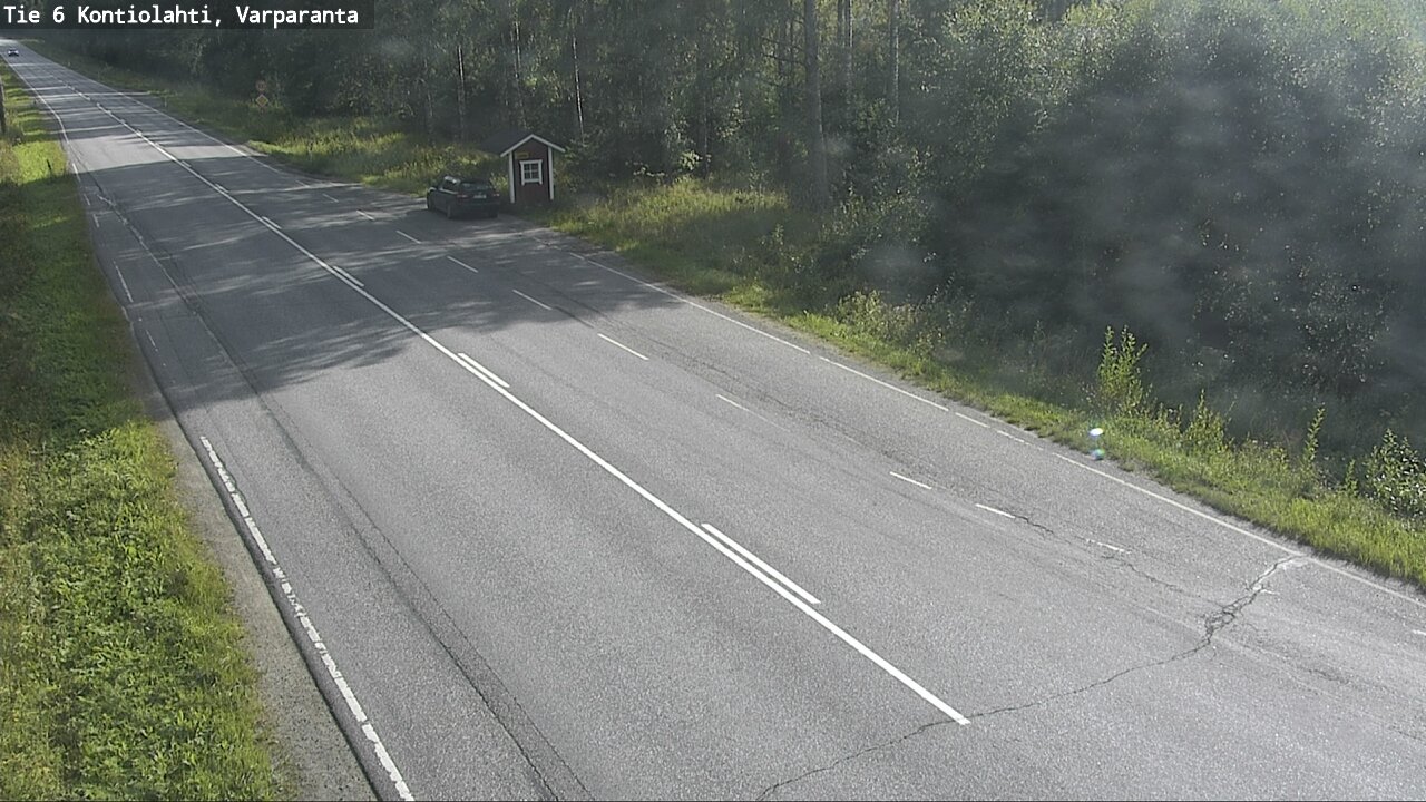 Weather Camera Image Road 6 Kontiolahti, Varparanta, Kontiolahti, Pohjois-Karjala