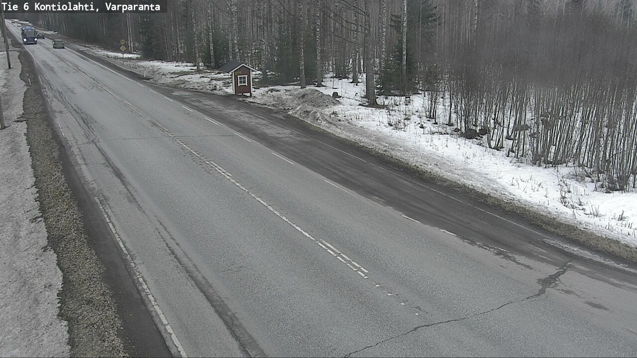 Kelikamerat Kuva Tie 6 Kontiolahti, Varpara, Kontiolahti, Pohjois-Karjala