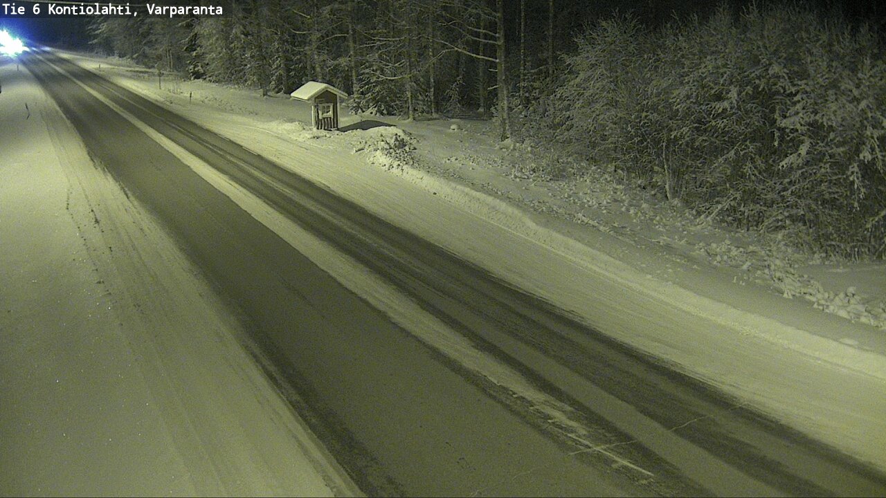 Kelikamerat Kuva Tie 6 Kontiolahti, Varpara, Kontiolahti, Pohjois-Karjala