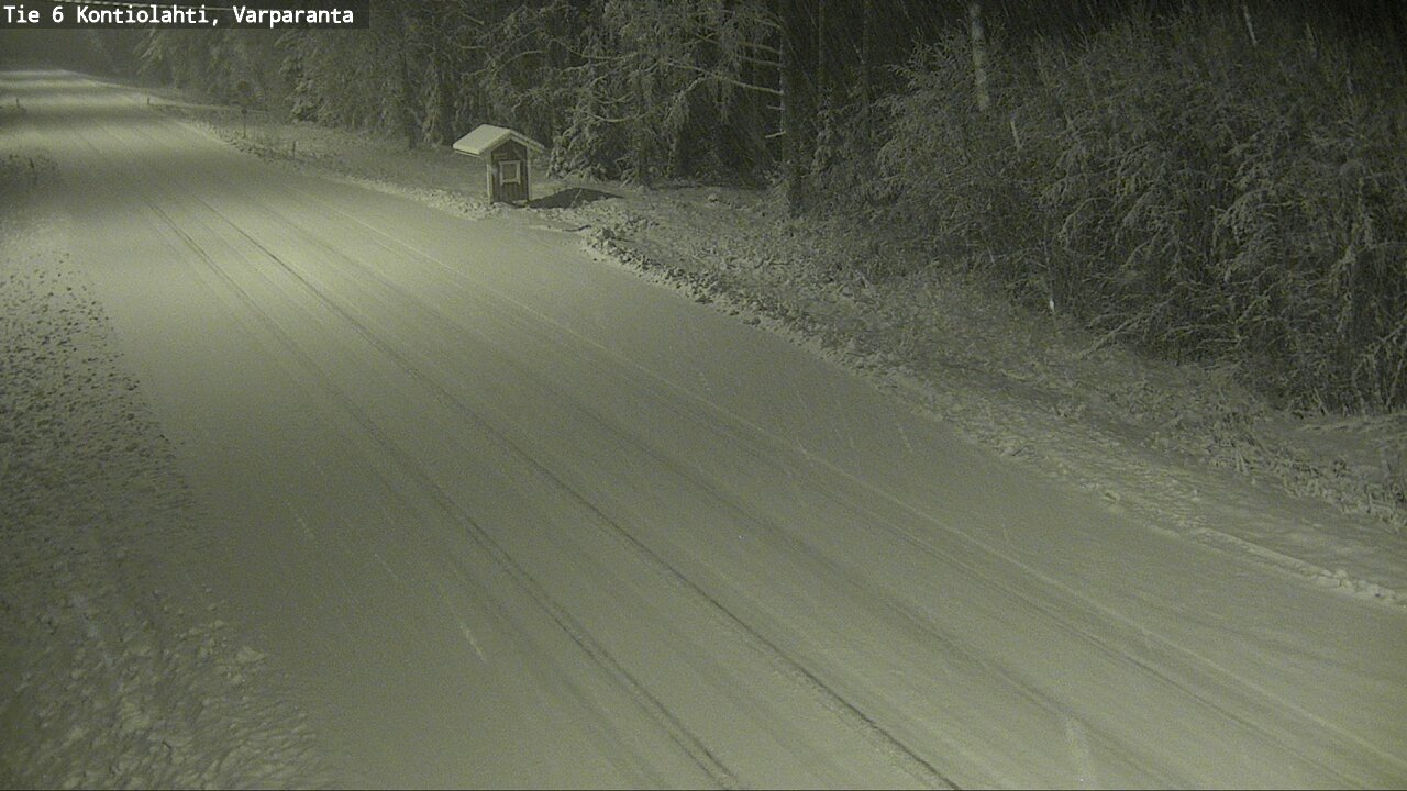 Kelikamerat Kuva Tie 6 Kontiolahti, Varpara, Kontiolahti, Pohjois-Karjala