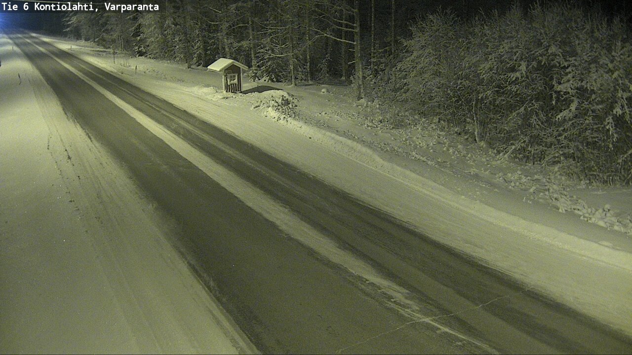 Kelikamerat Kuva Tie 6 Kontiolahti, Varpara, Kontiolahti, Pohjois-Karjala