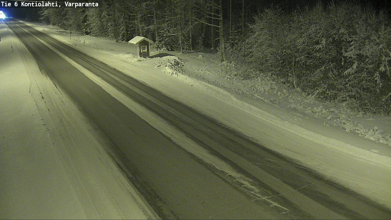 Kelikamerat Kuva Tie 6 Kontiolahti, Varpara, Kontiolahti, Pohjois-Karjala