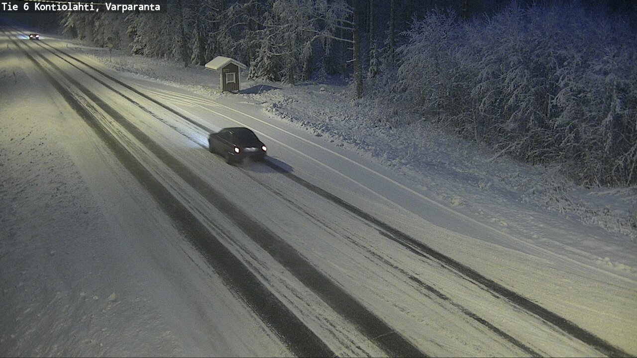 Kelikamerat Kuva Tie 6 Kontiolahti, Varpara, Kontiolahti, Pohjois-Karjala