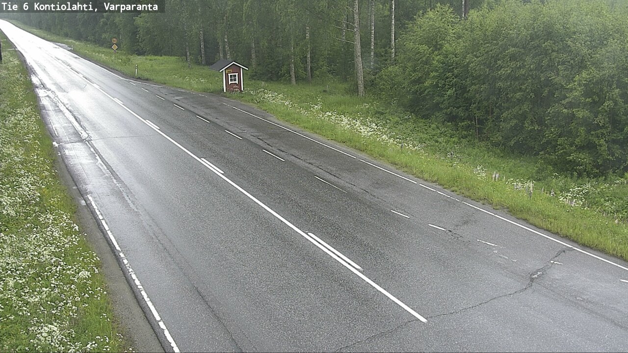Kelikamerat Kuva Tie 6 Kontiolahti, Varpara, Kontiolahti, Pohjois-Karjala