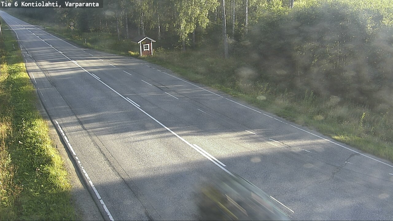Weather Camera Image Road 6 Kontiolahti, Varparanta, Kontiolahti, Pohjois-Karjala
