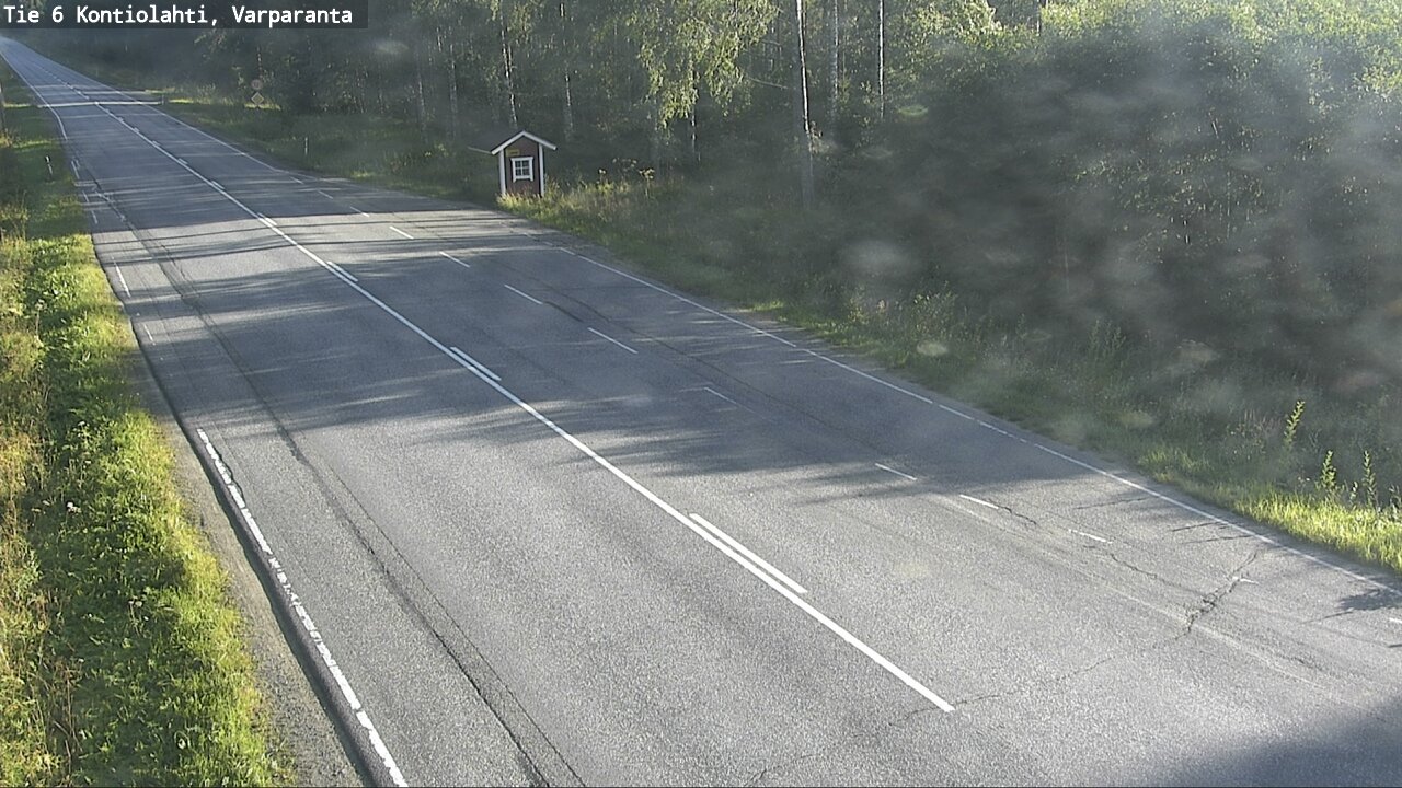 Weather Camera Image Road 6 Kontiolahti, Varparanta, Kontiolahti, Pohjois-Karjala