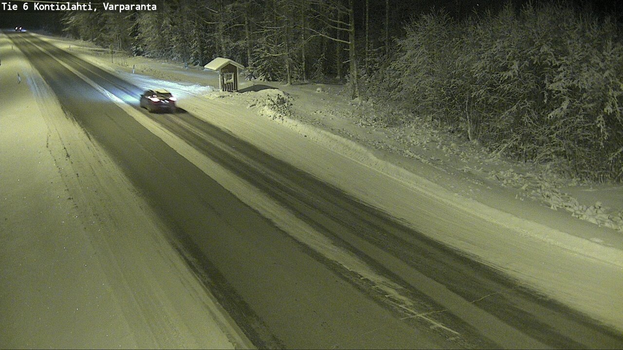 Kelikamerat Kuva Tie 6 Kontiolahti, Varpara, Kontiolahti, Pohjois-Karjala