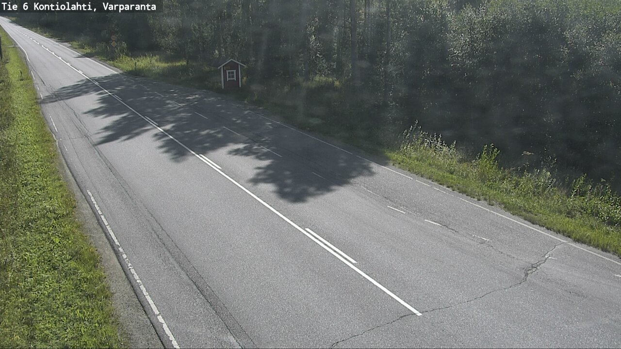 Weather Camera Image Road 6 Kontiolahti, Varparanta, Kontiolahti, Pohjois-Karjala