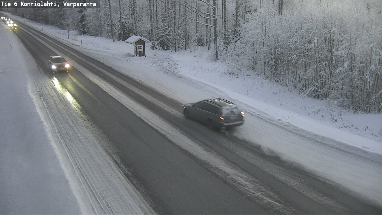 Kelikamerat Kuva Tie 6 Kontiolahti, Varpara, Kontiolahti, Pohjois-Karjala