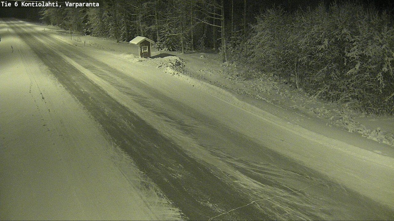 Kelikamerat Kuva Tie 6 Kontiolahti, Varpara, Kontiolahti, Pohjois-Karjala