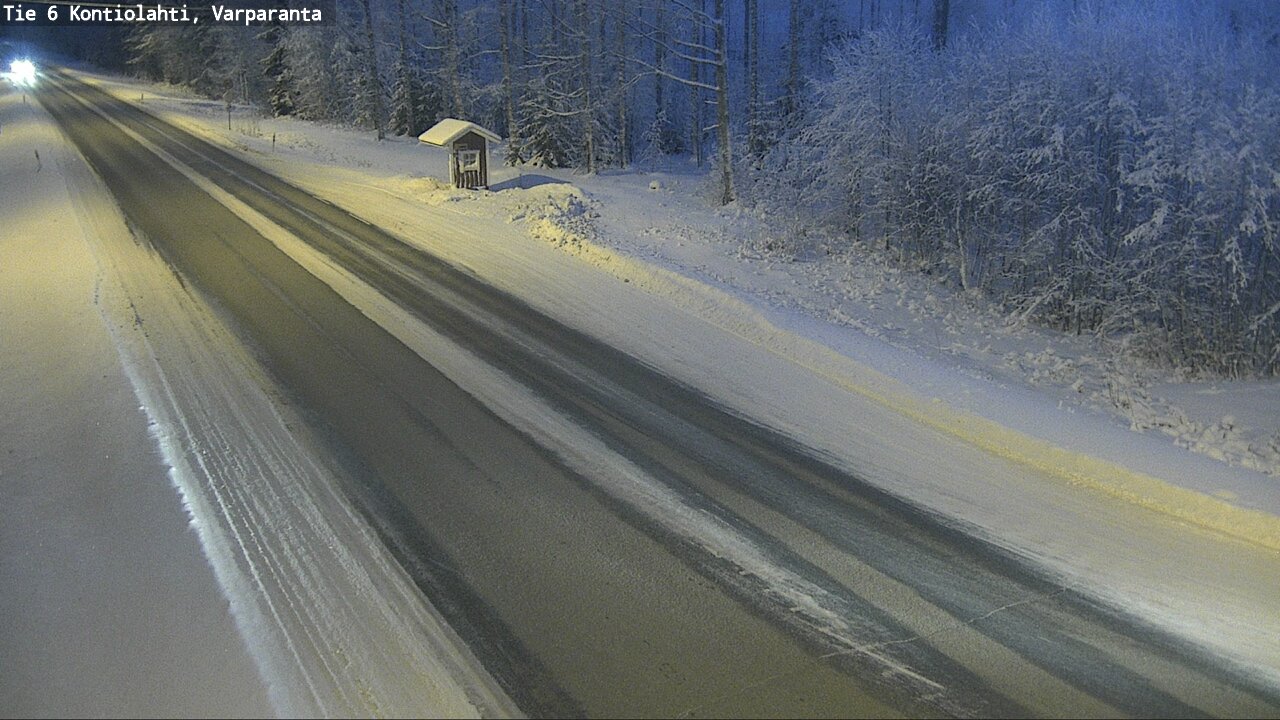 Kelikamerat Kuva Tie 6 Kontiolahti, Varpara, Kontiolahti, Pohjois-Karjala