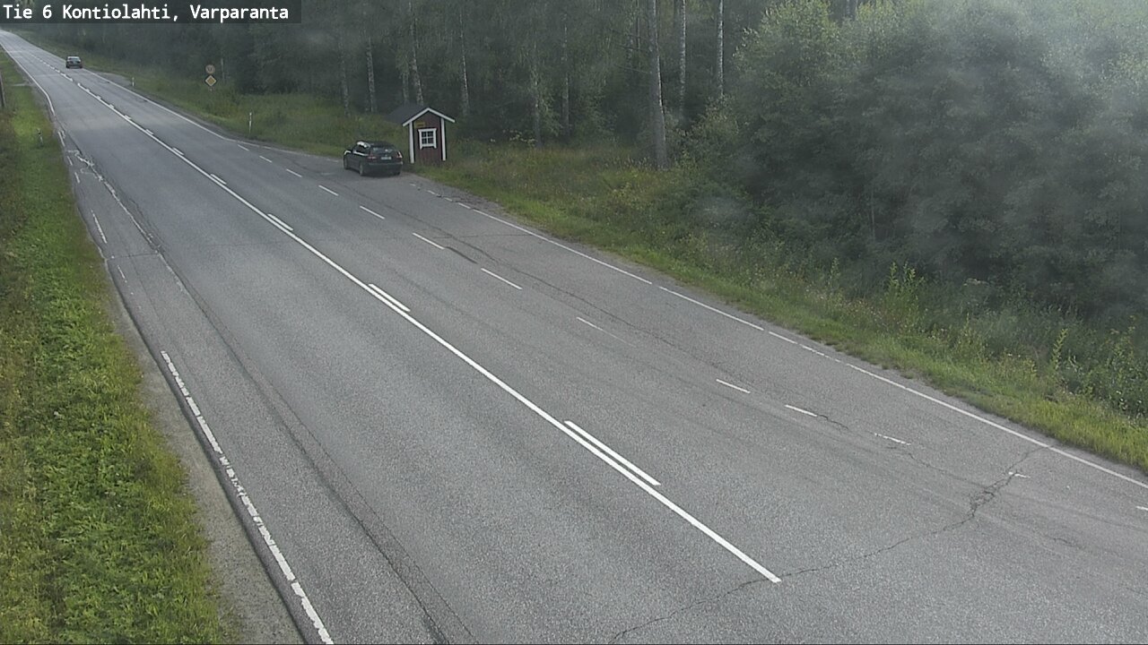 Weather Camera Image Road 6 Kontiolahti, Varparanta, Kontiolahti, Pohjois-Karjala