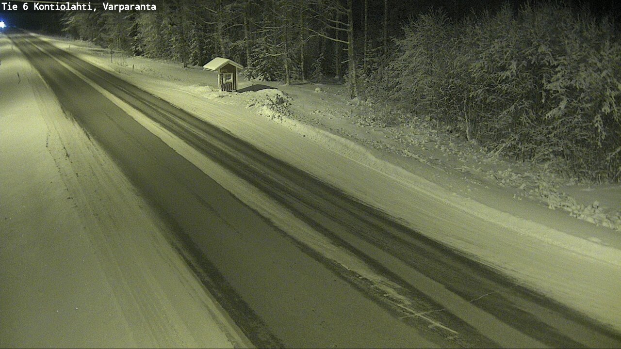 Kelikamerat Kuva Tie 6 Kontiolahti, Varpara, Kontiolahti, Pohjois-Karjala