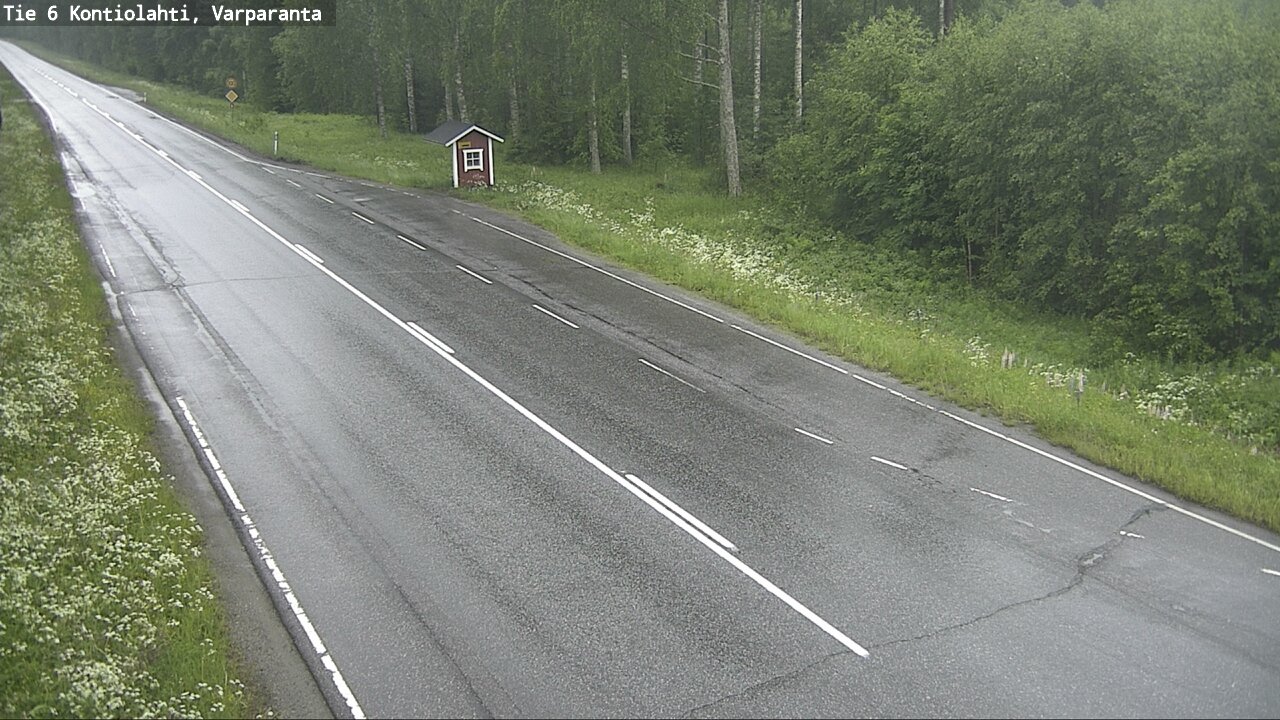 Kelikamerat Kuva Tie 6 Kontiolahti, Varpara, Kontiolahti, Pohjois-Karjala
