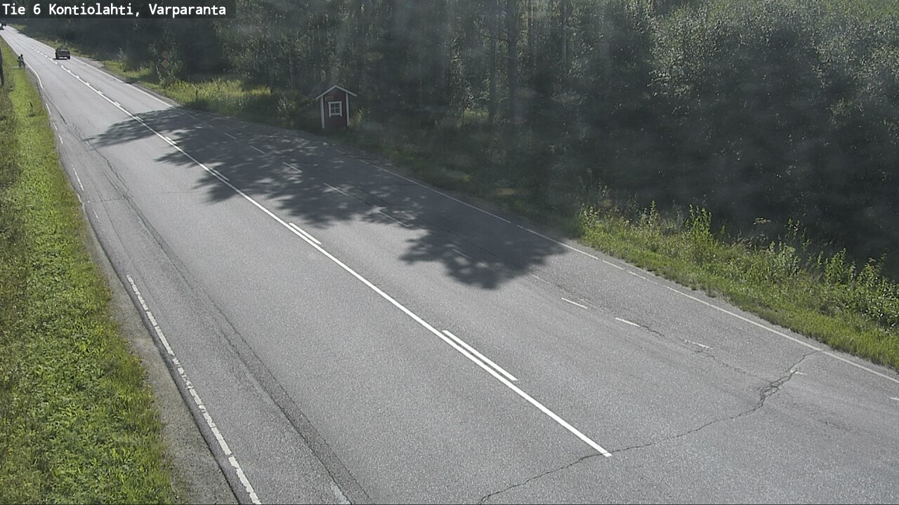 Weather Camera Image Road 6 Kontiolahti, Varparanta, Kontiolahti, Pohjois-Karjala