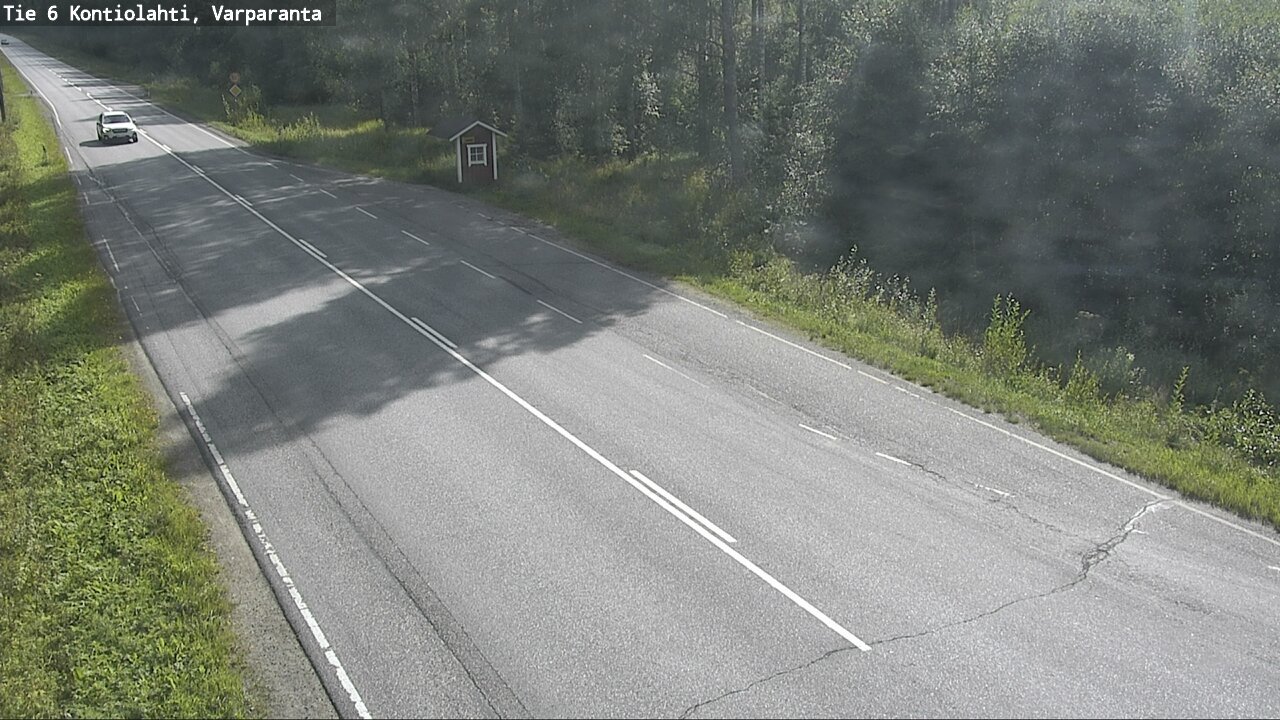 Weather Camera Image Road 6 Kontiolahti, Varparanta, Kontiolahti, Pohjois-Karjala
