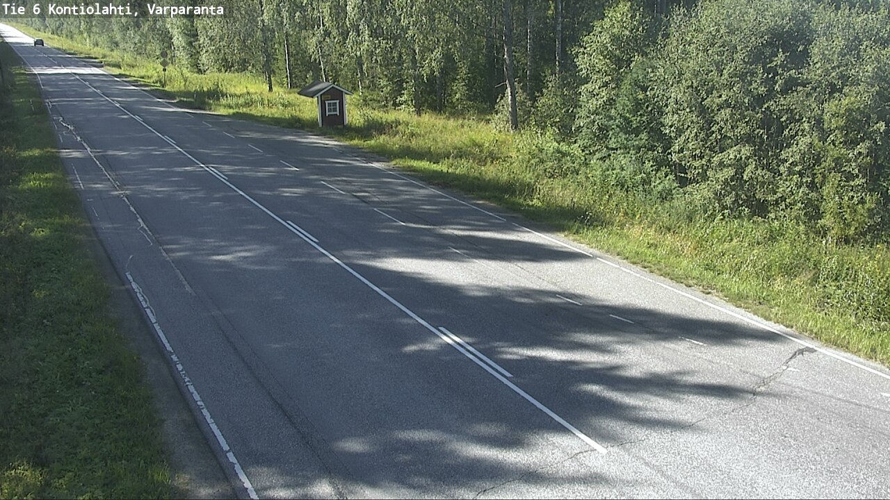 Weather Camera Image Road 6 Kontiolahti, Varparanta, Kontiolahti, Pohjois-Karjala