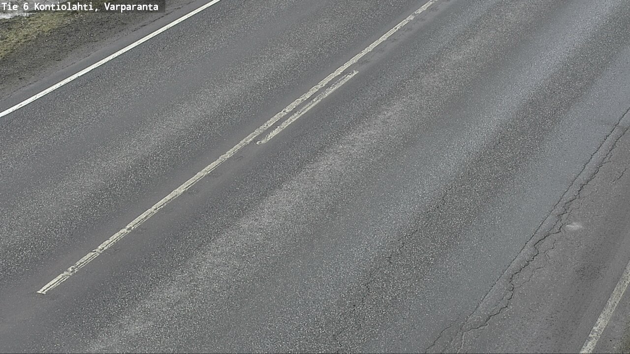 Weather Camera Image Road 6 Kontiolahti, Varparanta, Kontiolahti, Pohjois-Karjala