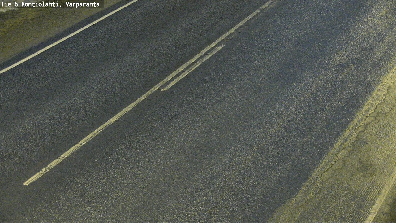 Weather Camera Image Väg 6 Kontiolax, Varparanta, Kontiolahti, Pohjois-Karjala