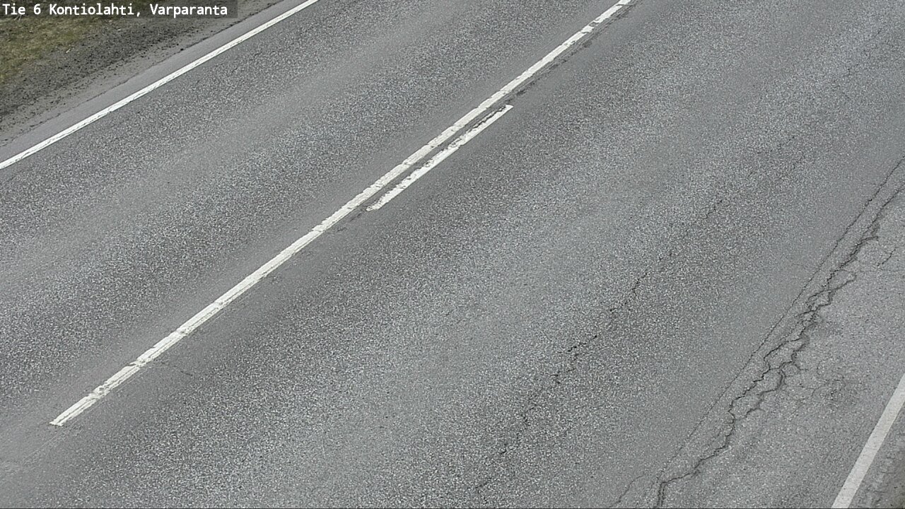 Weather Camera Image Road 6 Kontiolahti, Varparanta, Kontiolahti, Pohjois-Karjala