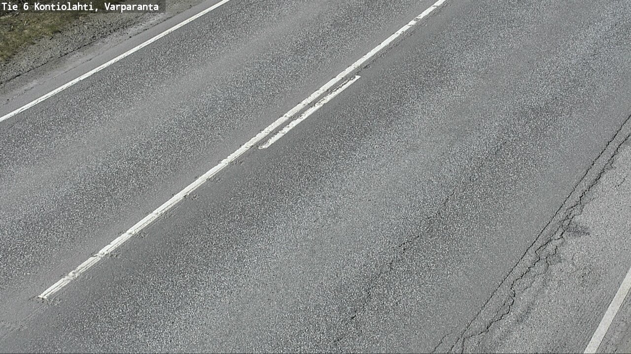 Weather Camera Image Väg 6 Kontiolax, Varparanta, Kontiolahti, Pohjois-Karjala