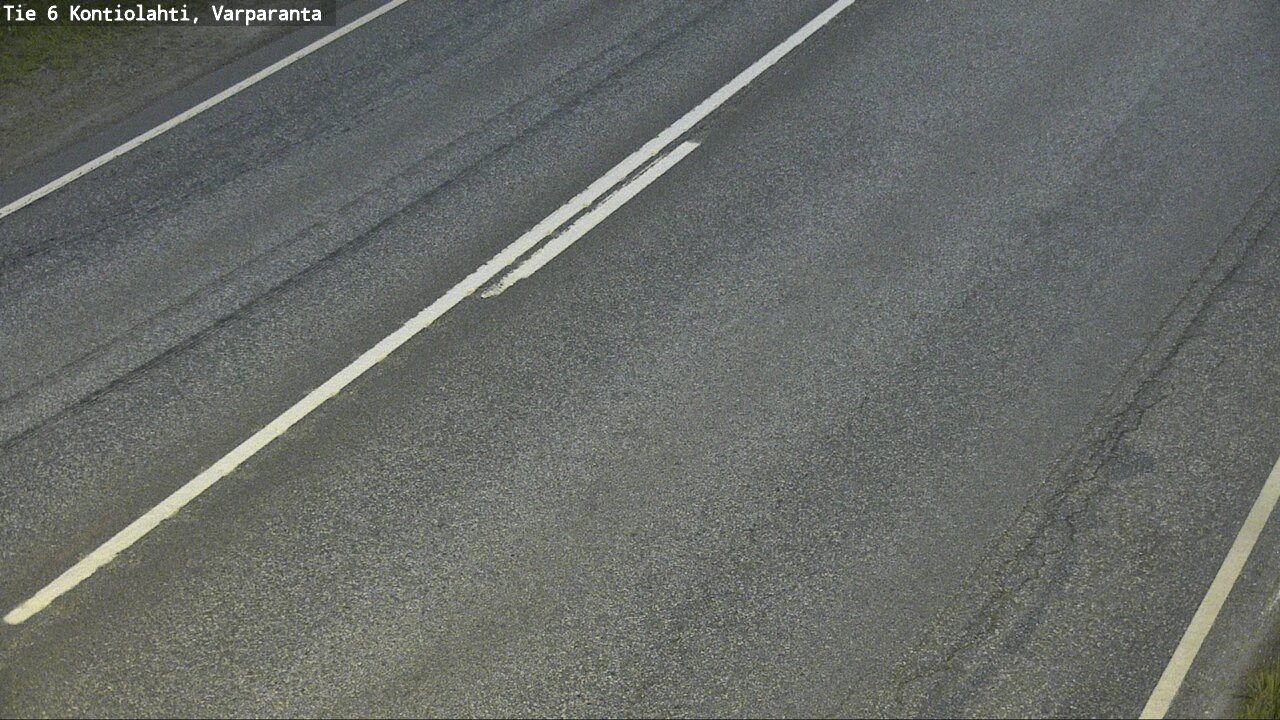 Weather Camera Image Road 6 Kontiolahti, Varparanta, Kontiolahti, Pohjois-Karjala