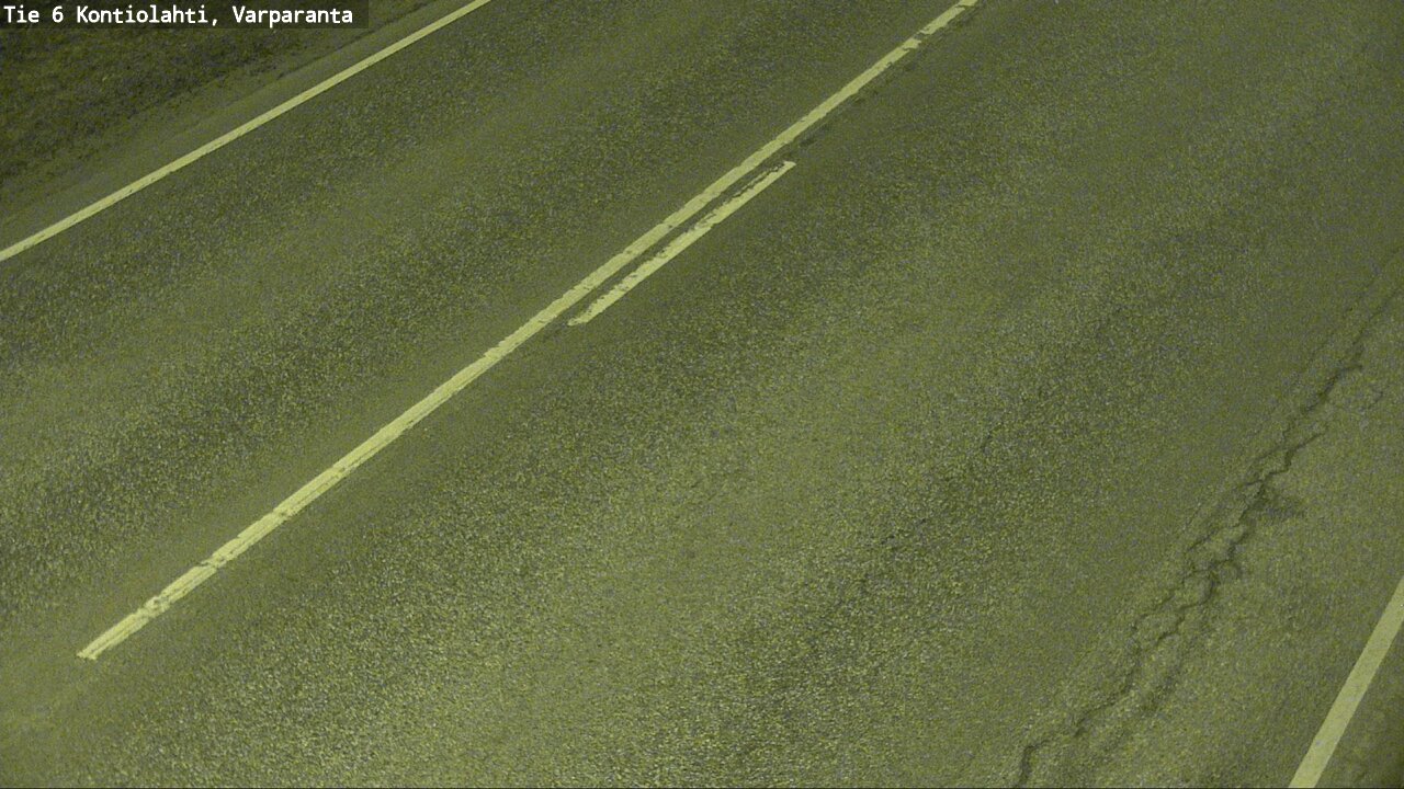 Weather Camera Image Väg 6 Kontiolax, Varparanta, Kontiolahti, Pohjois-Karjala
