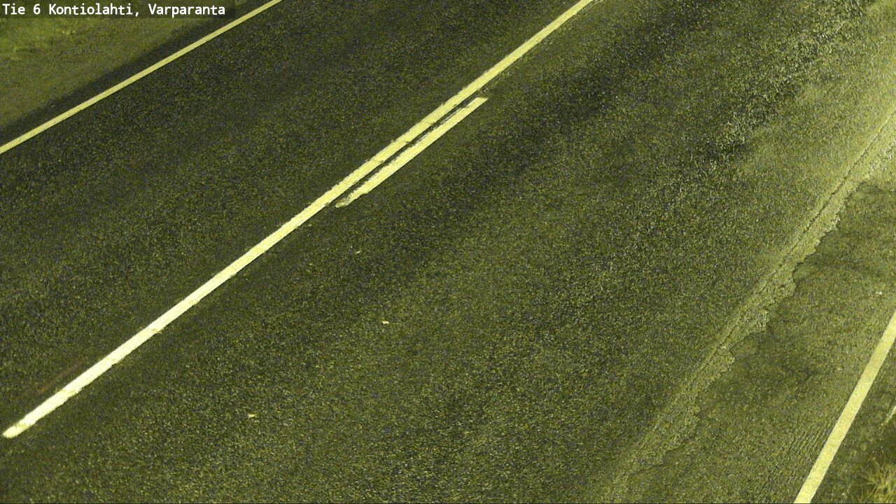 Weather Camera Image Road 6 Kontiolahti, Varparanta, Kontiolahti, Pohjois-Karjala