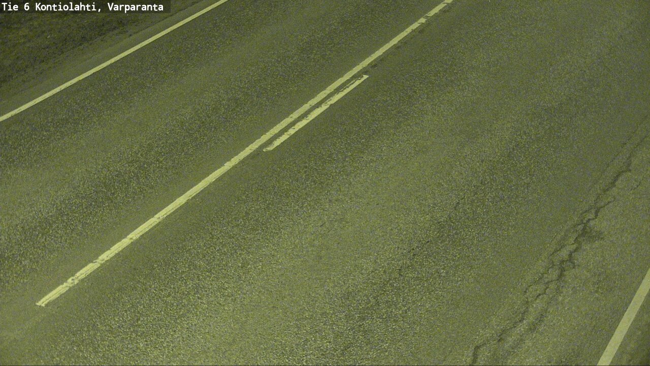 Weather Camera Image Väg 6 Kontiolax, Varparanta, Kontiolahti, Pohjois-Karjala